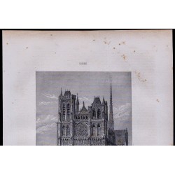 1851 - Cathédrale d'Amiens 