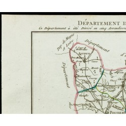 Gravure de 1802 - Département de la Vienne - 2