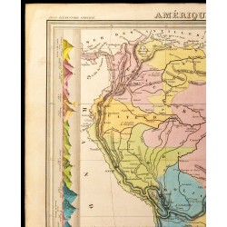 1838 - Carte de l'Amérique du Sud 