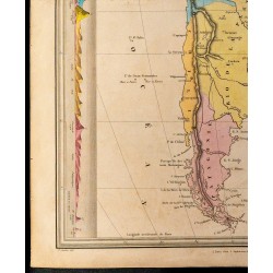 1838 - Carte de l'Amérique du Sud 