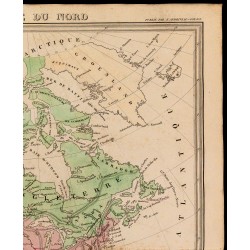 1838 - Carte de l'Amérique du Nord 