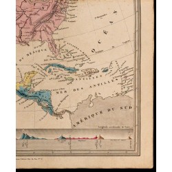 1838 - Carte de l'Amérique du Nord 