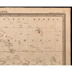 1838 - Carte de l'Océanie & Australie 