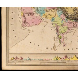 1838 - Carte de l'Asie 