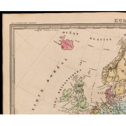 1838 - Carte de l'Europe 