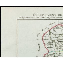 Gravure de 1802 - Département de la Haute-Vienne - 2