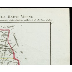 Gravure de 1802 - Département de la Haute-Vienne - 3