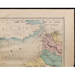 1867 - Carte des côtes de France (Nord-ouest) 
