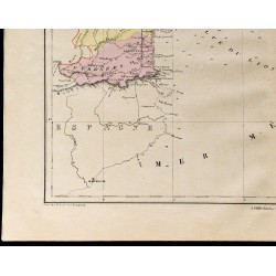 1867 - Carte des côtes méditerranéennes de France 