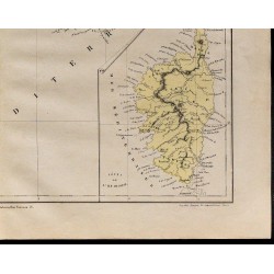 1867 - Carte des côtes méditerranéennes de France 