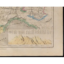 1867 - Carte des Alpes françaises 