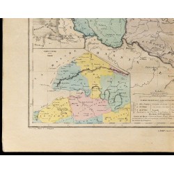 1867 - Carte du bassin de la Seine et de la Normandie 