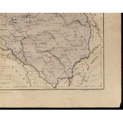 1867 - Carte du bassin de la Seine et de la Normandie 