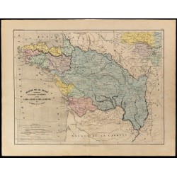 1867 - Carte du bassin de la Loire et de l’Ouest de la France 