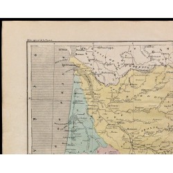 1867 - Carte du bassin de la Garonne et de la Gironde 