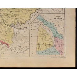 1867 - Carte du bassin de la Garonne et de la Gironde 