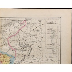 1867 - Carte de la France 