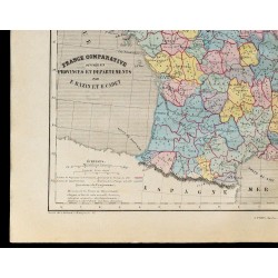 1867 - Carte de la France 