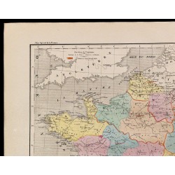 1867 - Carte de France miliatire 