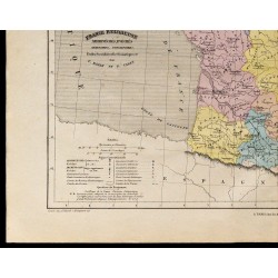 1867 - Carte de la France religieuse 