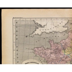 1867 - Carte de la France industrielle 