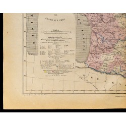 1867 - Carte de la France industrielle 
