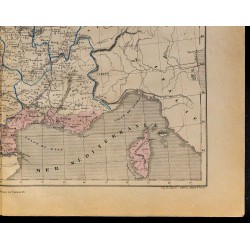 1867 - Carte de la France industrielle 