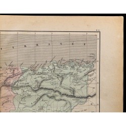 1867 - Carte de l'Algérie 