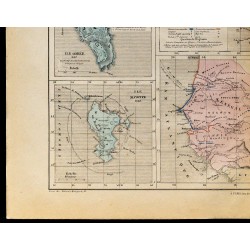 1867 - Carte de l'Afrique française et du Sénégal 