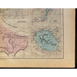 1867 - Carte de l'Afrique française et du Sénégal 