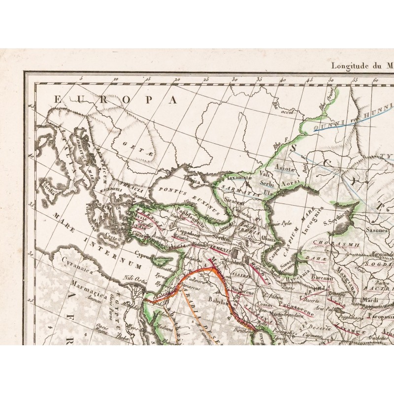 1784 - Carte ancienne de l'Asie