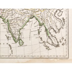 Gravure de 1812 - Carte de l'Asie Ancienne - 6