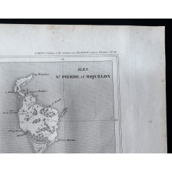 Gravure de 1833 - Iles St Pierre et Miquelon - 3