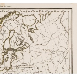 Gravure de 1809 - Europe avant l'invasion des barbares - 4