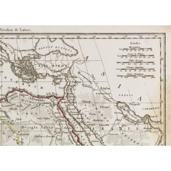 Gravure de 1812 - Carte de l'Afrique ancienne - 4