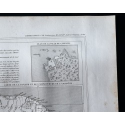 Gravure de 1833 - Guyane et Cayenne - 3