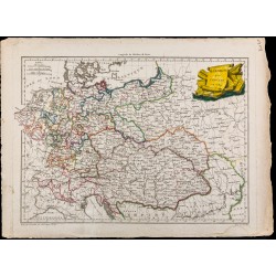 Gravure de 1812 - Allemagne en 1789 - 2