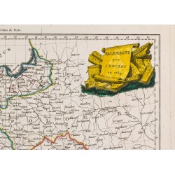 Gravure de 1812 - Allemagne en 1789 - 4