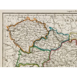 Gravure de 1812 - Carte de l'Empire d'Autriche - 3