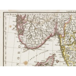 Gravure de 1812 - Carte du Danemark - 3
