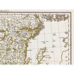 Gravure de 1812 - Carte du Danemark - 4