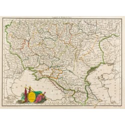 Gravure de 1812 - Partie sud de la Russie - 1