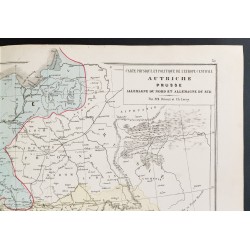Gravure de 1872 - Europe centrale - 3
