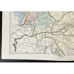 Gravure de 1872 - Europe centrale - 4