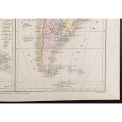 Gravure de 1872 - Amérique du Nord et du Sud - 5