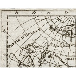 Gravure de 1773 - Carte de l'Asie - 3