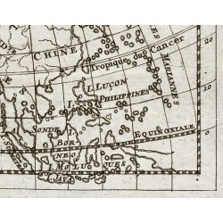 Gravure de 1773 - Carte de l'Asie - 6