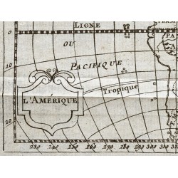 Gravure de 1773 - Carte de l'Amérique - 5
