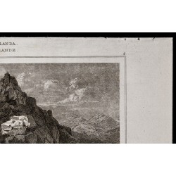 Gravure de 1842 - Le lac de Killarney - 3