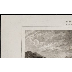 Gravure de 1842 - Le Loch Lomond - 2